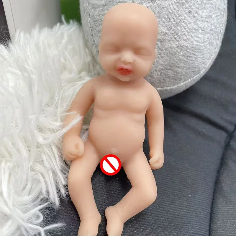5-дюймовые силиконовые куклы Reborn Baby для всего тела Boy Lucas кукла очень мягкая на
