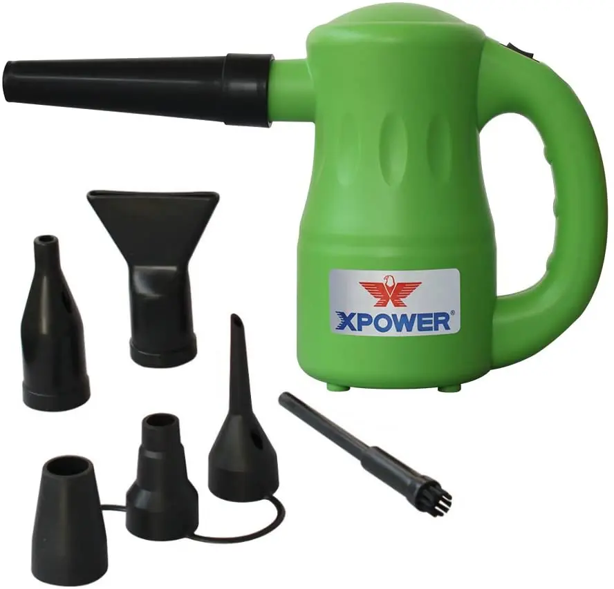 XPOWER A-2 Multi-Purpose Powered Air Duster - Green