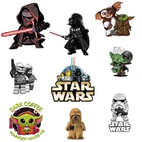 star wars baby yoda darth vade patches for clothing diy hoodies boys clothes accessory hot transfers patch sticker kawaii gift