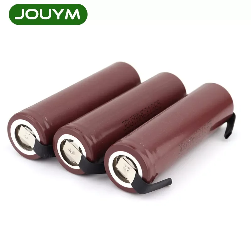 

JHG2 18650 Battery 3.7V HG2 Lithium Rechargeable Batteries High Current Discharge 30A Power Cell (Welding Nickel)