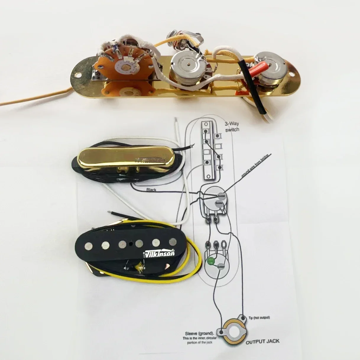 Звукосниматели для электрогитары Wilkinson WVT Ainico5 с одной катушкой гитарный