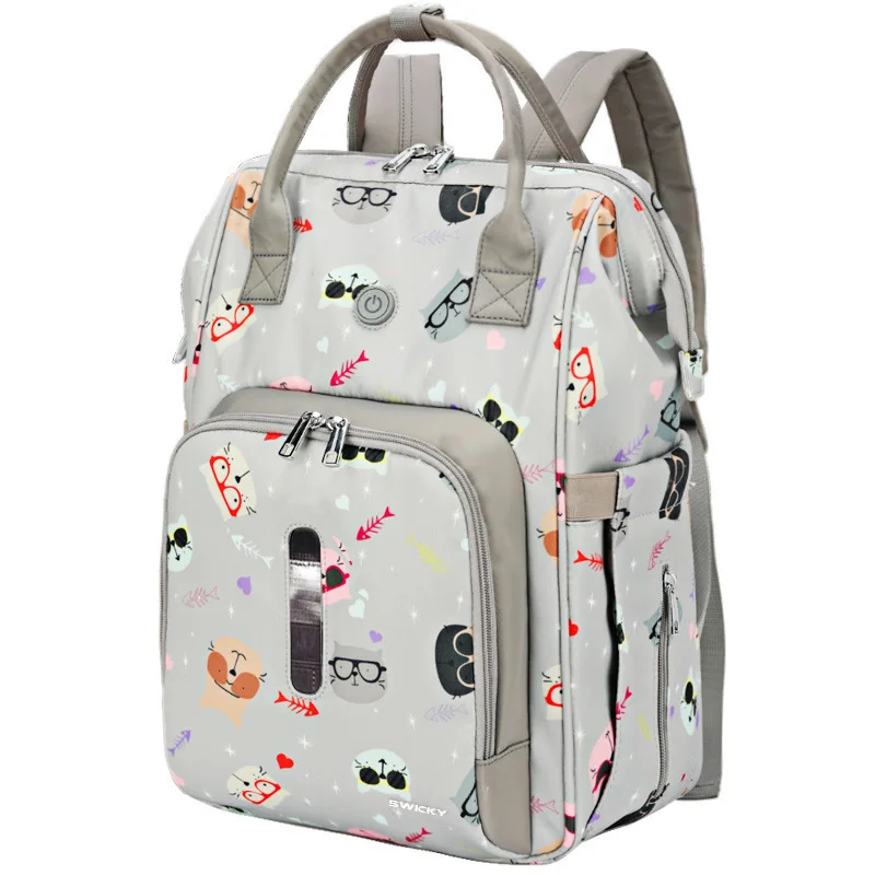 

New Disinfection Mummy Bag Backpack Disinfection Bag Mother and Baby Backpack Multi-functional Large-capacity Outdoor Backpack