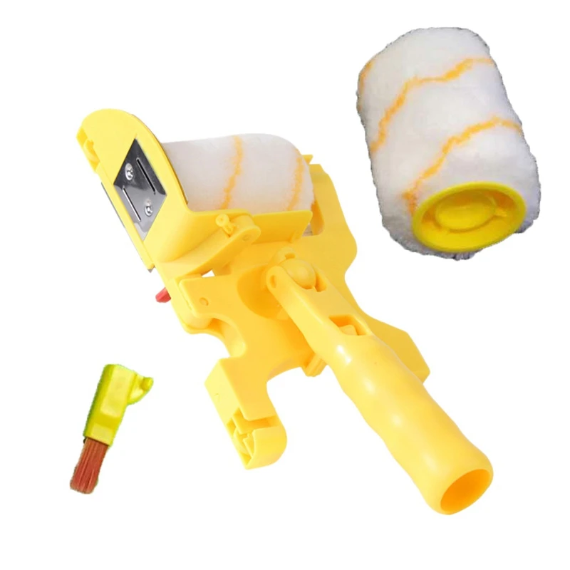 

Clean Cut Paint Edger Roller Brush Wall Ceiling Door Painting Roller Brush Painting Edging Tools For Wall Ceiling Door