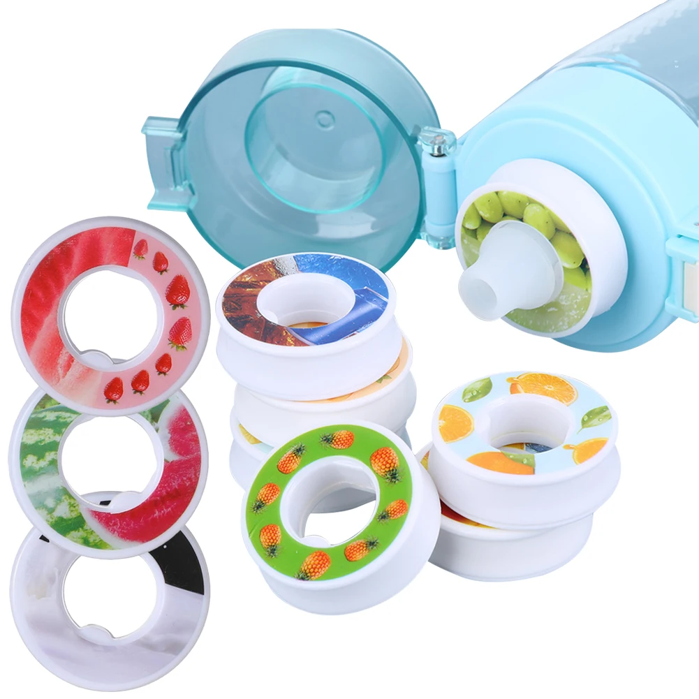 10 шт. бутылки для воды с ароматом фруктов арбуз персик лимон