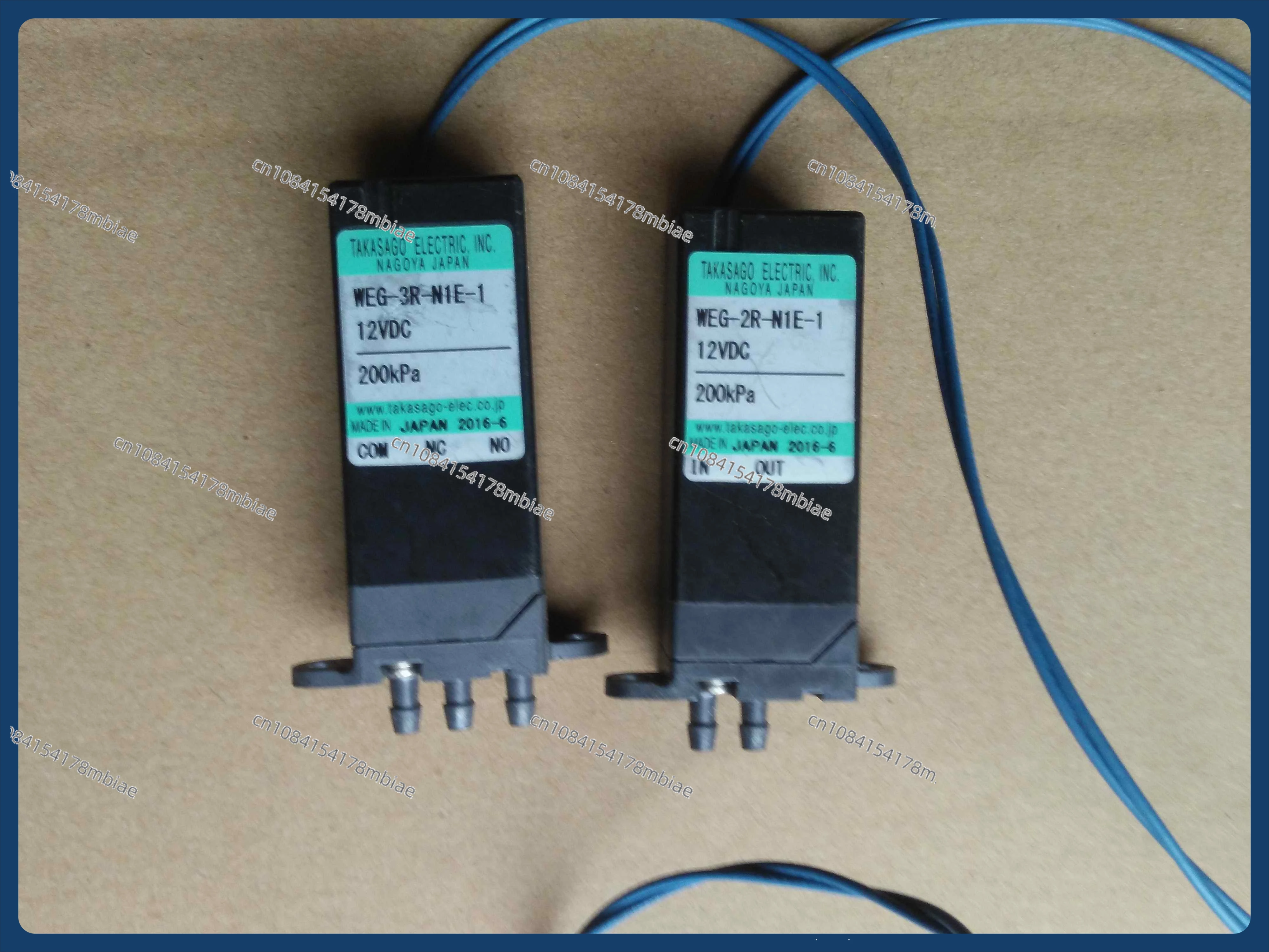 Электромагнитный клапан Takasago двухходовой трехходовой электромагнитный Weg-3r-n1e-1