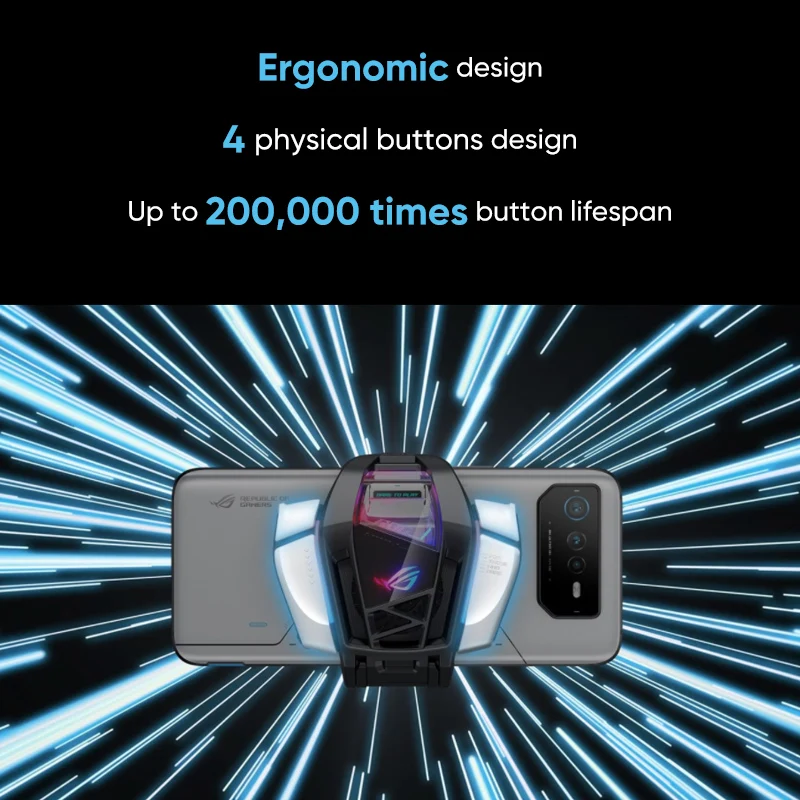 Najtaniej Asus ROG Aeroactive Cooler 6 Na Telefon Rog 6 ROG 6 PRO Funcooler Uchwyt Wentylatora ROG6 6pro Akcesoria Do Telefonów Do Gier