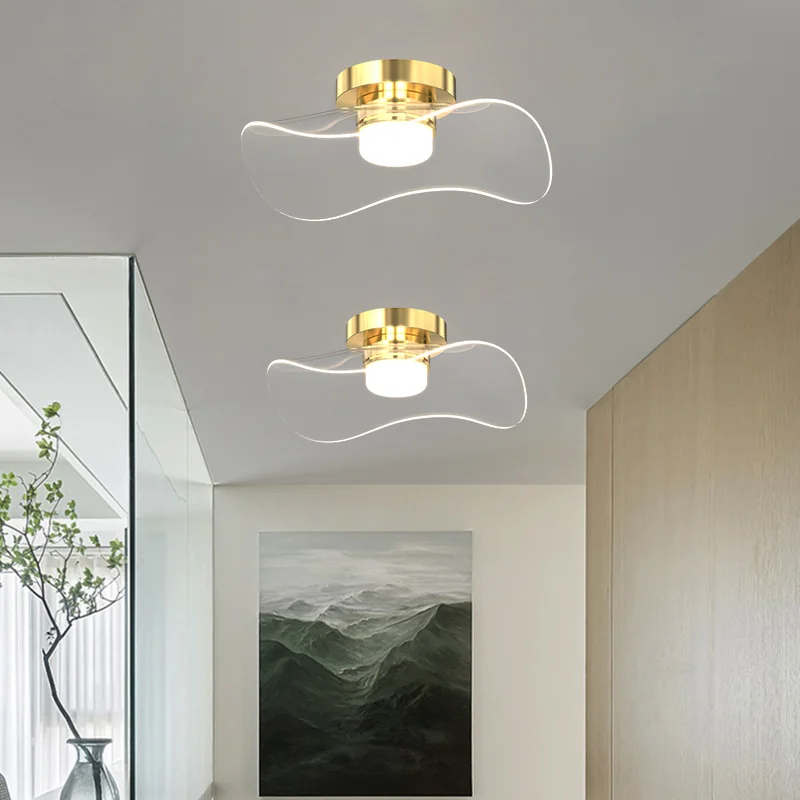 

Nordic Modern Luster Ceiling Light LED For Indoor Living Room Balcony Hallway Kitchen Ceiling Lights Fixture Luster Decoration