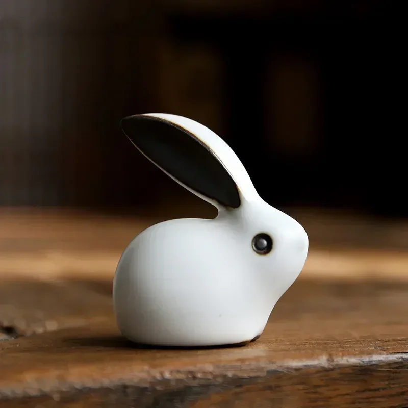 

Керамическая фигурка кролика JINGDE TEA SET