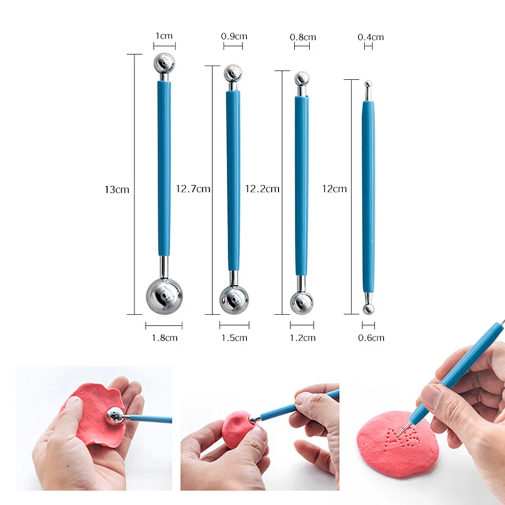 25 шт./компл. DIY керамический набор инструментов для гончарной глины резьбы по