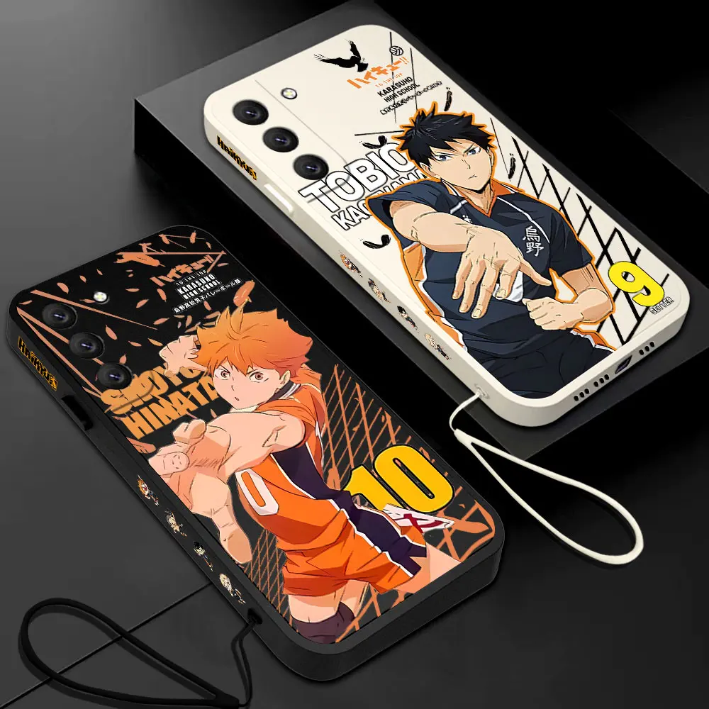 Чехол с ремешком на руку для телефона аниме Shoyo Hinata Haikyuu OPPO A54 A74 A57 A96 A76 A36 A95 A15S A16 A16K