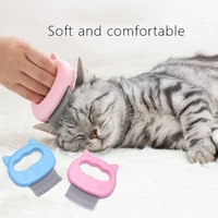 cat cloud brush soft and comfortable cats comb for cats kitten pet grooming brush removes pet hairs cat items supplies products