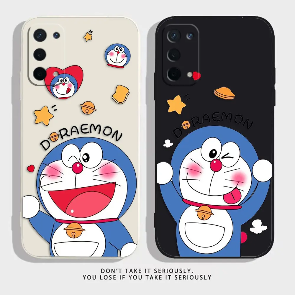 

Japanese Anime D-Doraemon Phone Case For OPPO A52 A54 A55 A57 A78 A72 A73 A74 A91 A93 A92S A94 A95 A96 A97 4G 5G Case Funda Capa