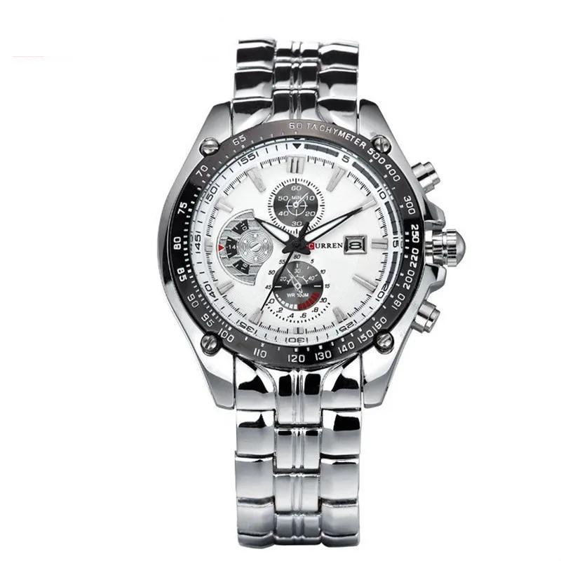 

CURREN 8083 Steel Belt Men's Single Calendar Watch Men's waterproof business quartz watch
