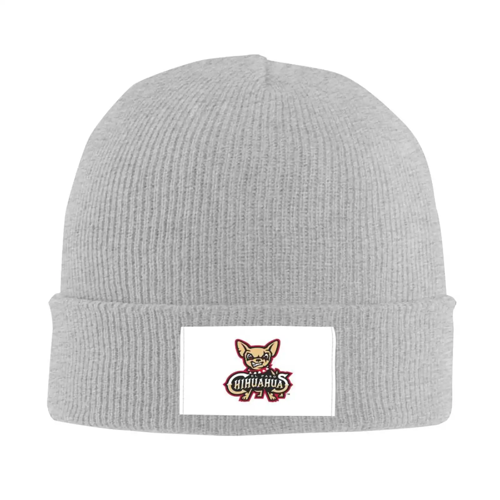 El Paso Chihuahuas Logo Print Graphic Casual cap Baseball Knitted hat