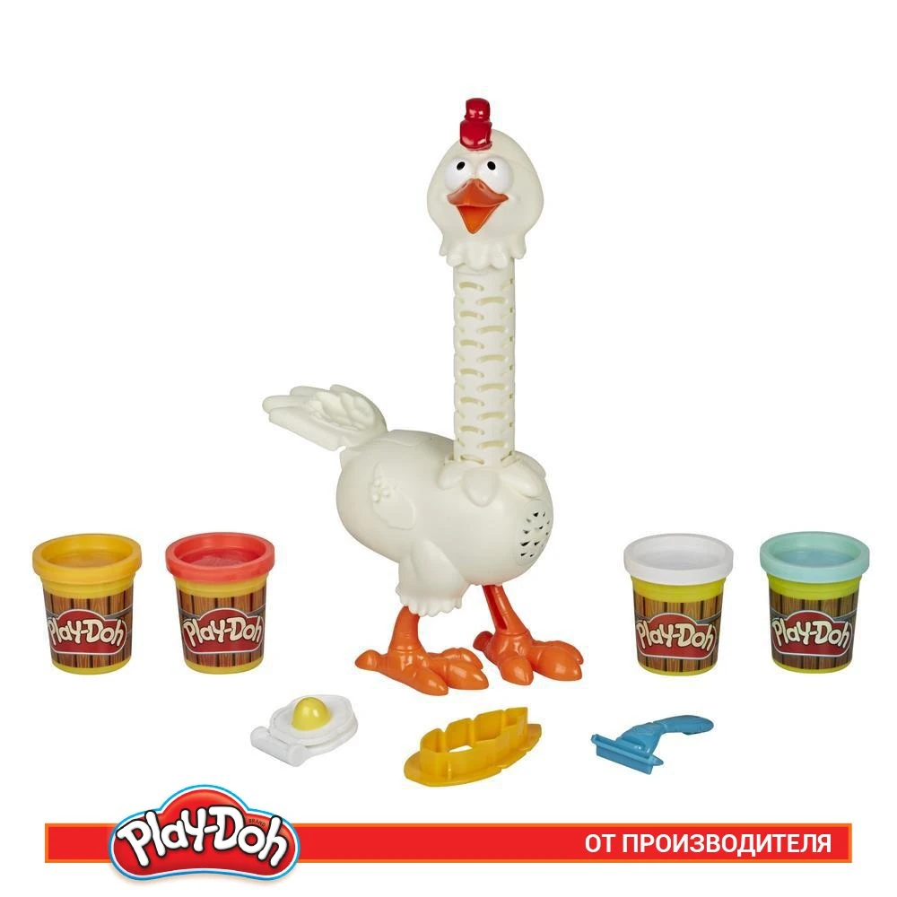 Набор игровой PLAY-DOH E6647 Плей-До Курочка - Чудо в перьях | Игрушки и хобби