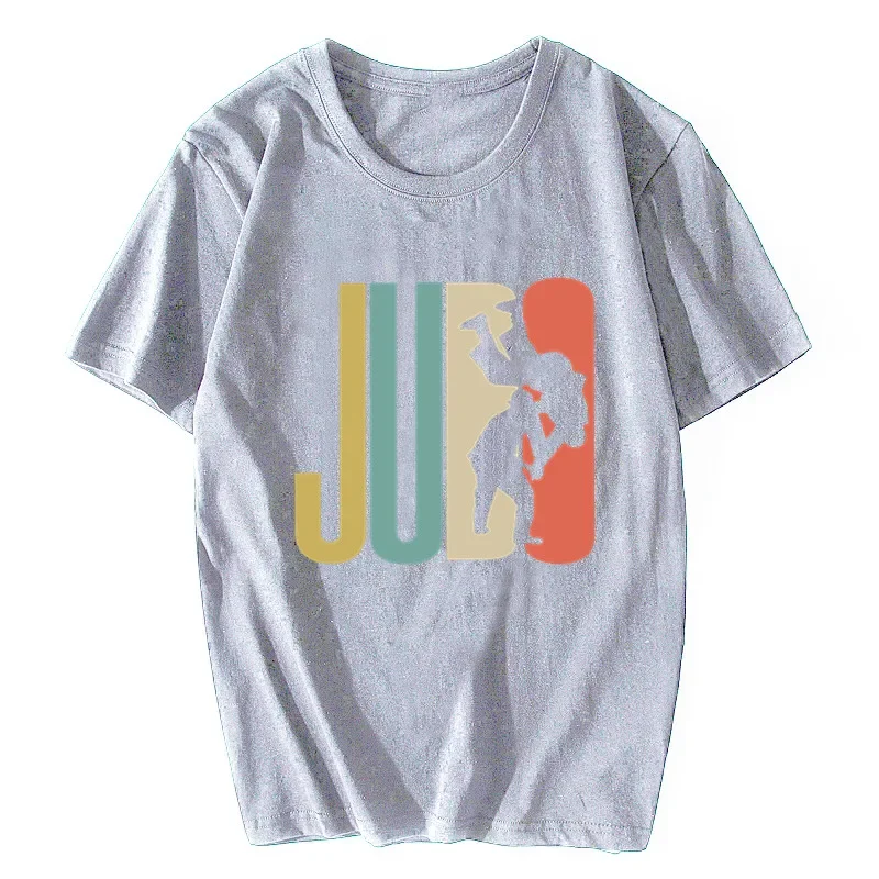 Футболка японских боевых искусств дзюдо модная мужская футболка Geek и женская из