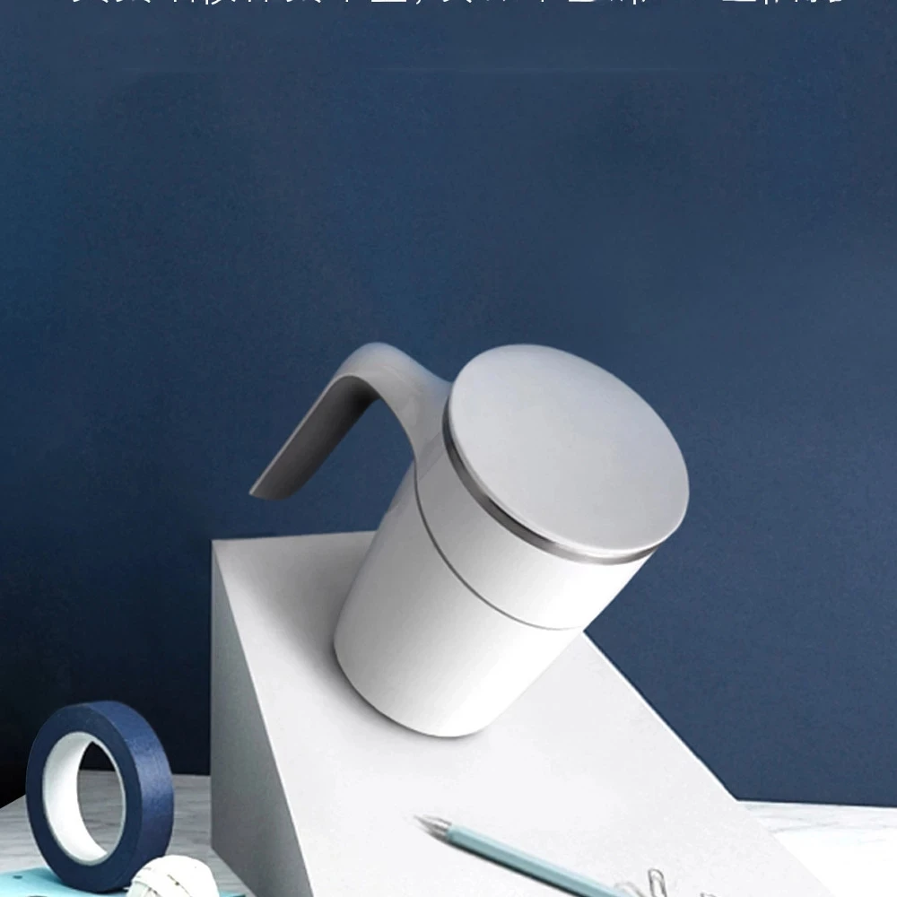 Кружка Xiaomi Youpin 470 мл не выливающаяся нескользящая с присоской защитой от брызг