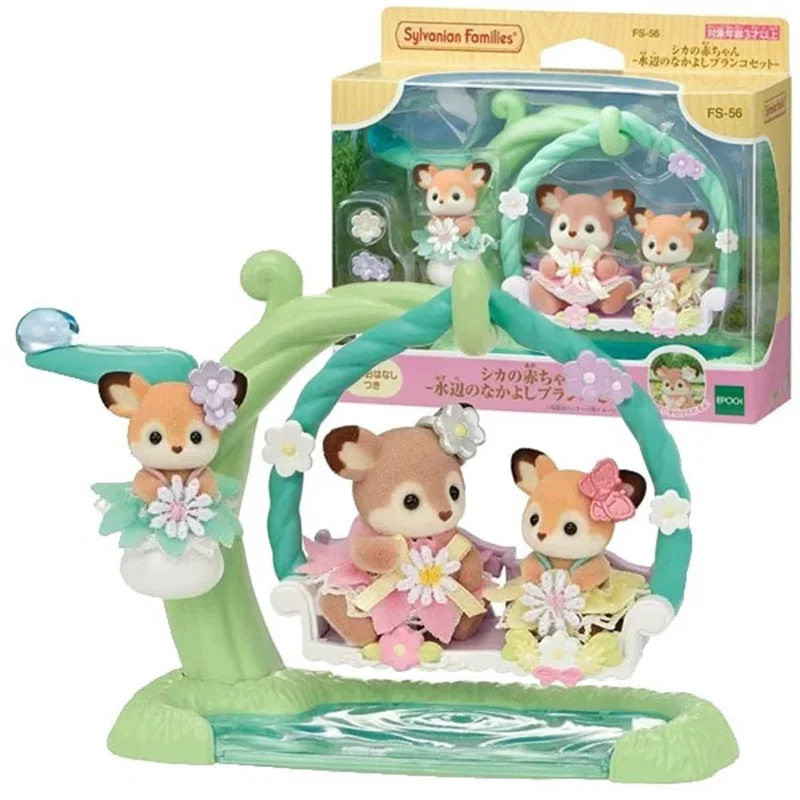 Sylvanian Families аниме-фигурки T Tempoines куклы Family's новинка 2024 мини-милая кукла Qianqiu в