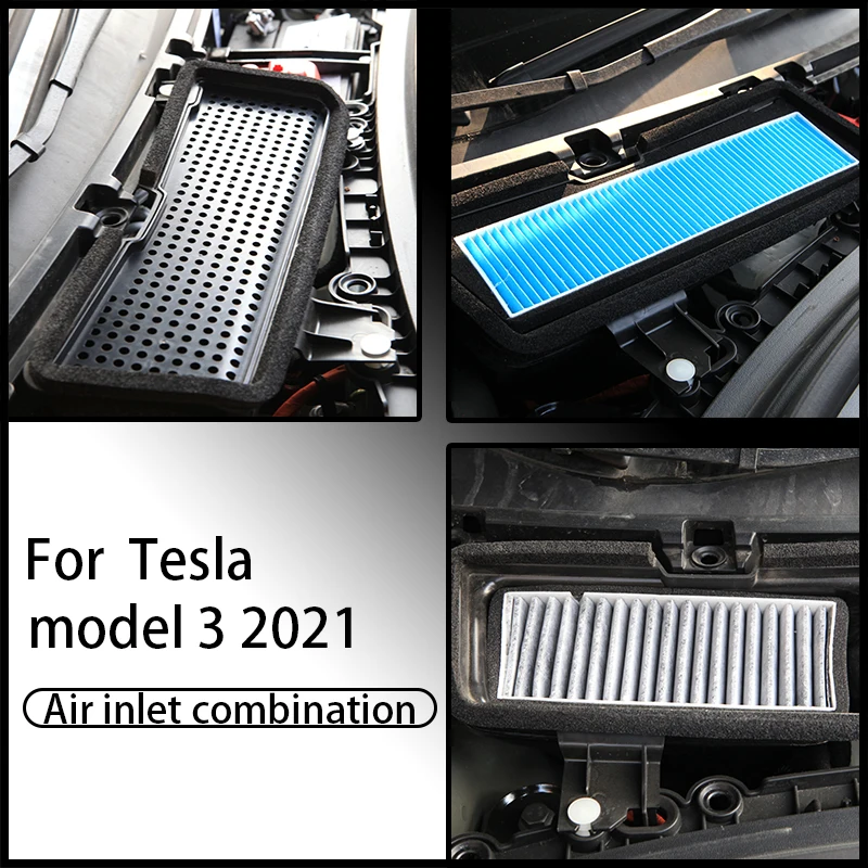 Воздушный фильтр Model3 внешний элемент фильтра для впускного отверстия воздуха Tesla