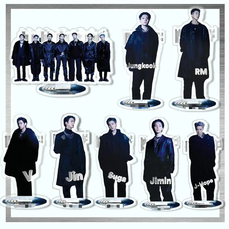 

Kpop bangtan boys new album Proof acrylic doll bracket model doll ornaments desk decoration stand fan gift collection JIN SUGA V