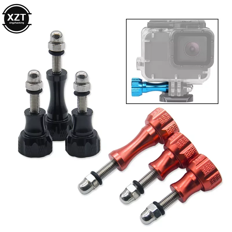 

3 шт. алюминиевая ручка болт для GoPro Hero 7 6 5 4 Xiaomi Yi 4K Sjcam SJ4000 H9 чехол Аксессуары для штатива камеры