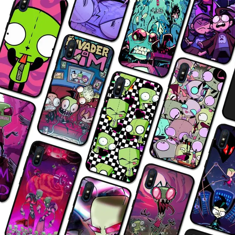 

Invader Zim Phone Case for Redmi 5 6 7 8 9 A 5plus K20 4X S2 GO 6 K30 pro