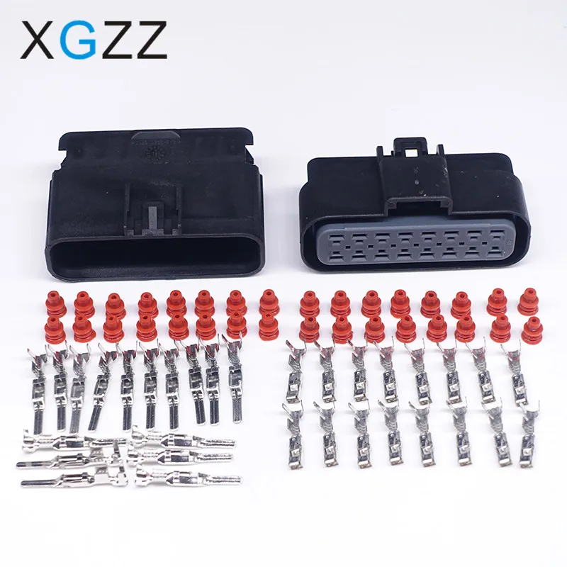 

16 pin female sealed waterproof automotive electrical connectors 15326666