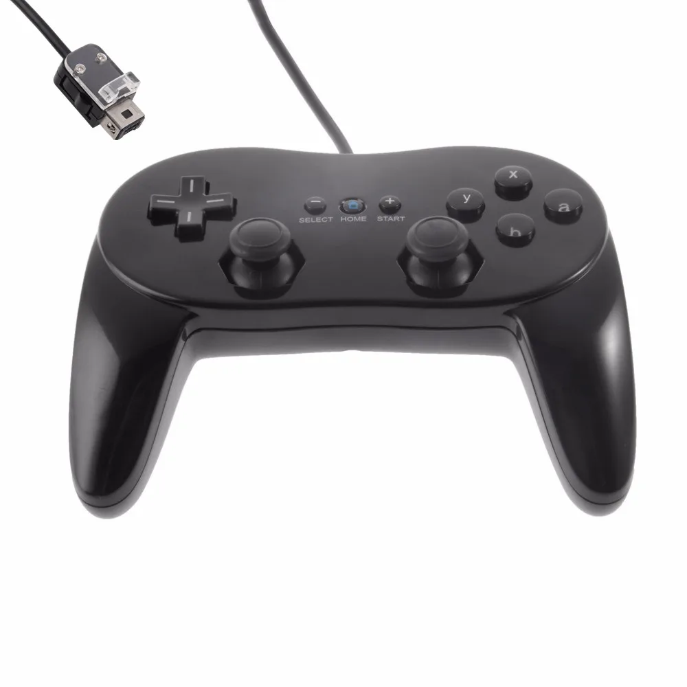 Retro NS Wired Controller Gaming Remote Pro Gamepad Classic Joypad For Nintend Wii Second-generation Joystick Gamepads