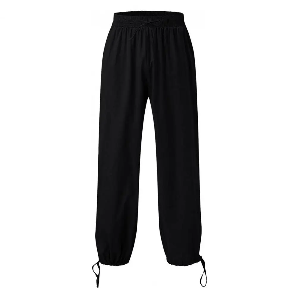 

Lantern Pants Full Length Eastic Waist Summer Jogger Pants Daily Clothes