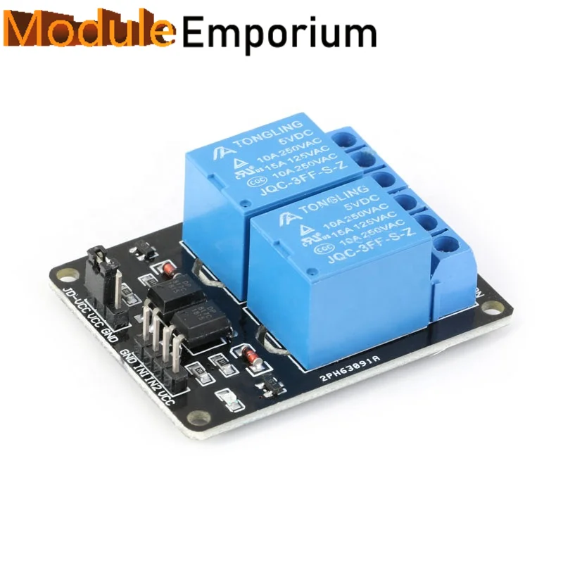 2-канальный релейный модуль 5 В для Ardui ARM PIC AVR DSP Electronic 5 в 2-канальный релейный модуль
