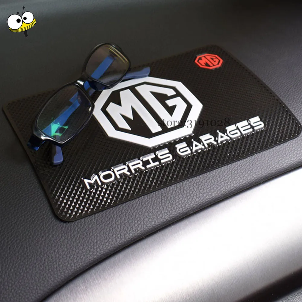 

Car Interior Non Slip Mat Anti-slip Pad Phone Holder For MG Morris Garage MG 3 5 6 7 TF ZR SUV Morris 3 MG3 Auto Accessories