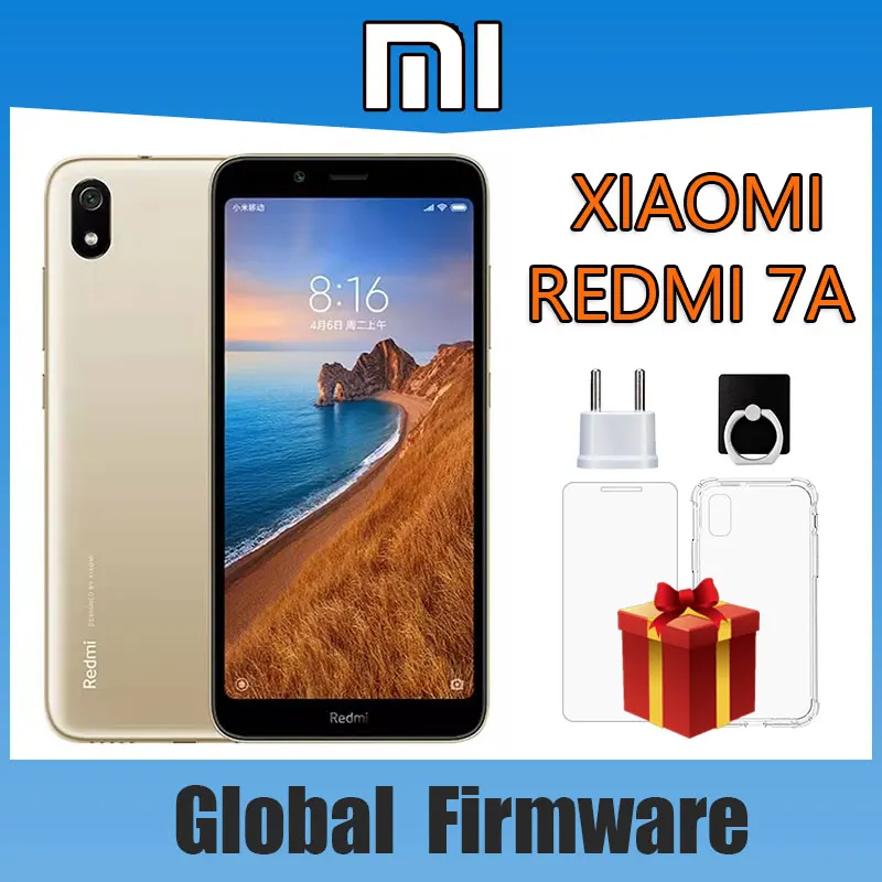 Enlarge Smartphone Xiaomi Redmi 7A Smartphone Gobal Framework Googleplay  Snapdragon439 processor 4000mah battery (Random color)