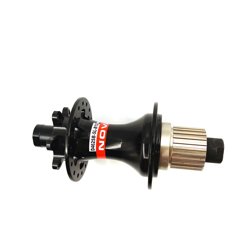 6 болтов Boost Novatec D462SB-SL-B12 MTB дорожный диск задний концентратор TA Thru Axle 148x12 мм корпус кассеты сталь HG XD MS Microspline Cubos (art.: 3920bf324a353) - 3920bf324a353