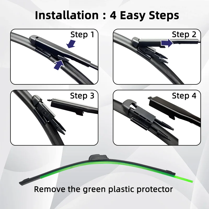 Передняя щетка стеклоочистителя 24 &quot20&quot для Ford Kuga Escape Mk3 CX482 2019 2020 2022 подходит