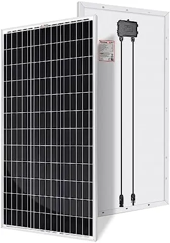 

Watt 12 Volt Solar Panel 2 Pack of 100W High Efficiency Solar Module Charge Battery for RV Trailer Camper Marine Off Grid