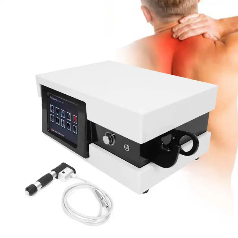 

Protable Shockwave Therapy Machine Extracorporeal Shock Wave Equipment Physiotherapy Instrument For ED Treatment and Pain Relief