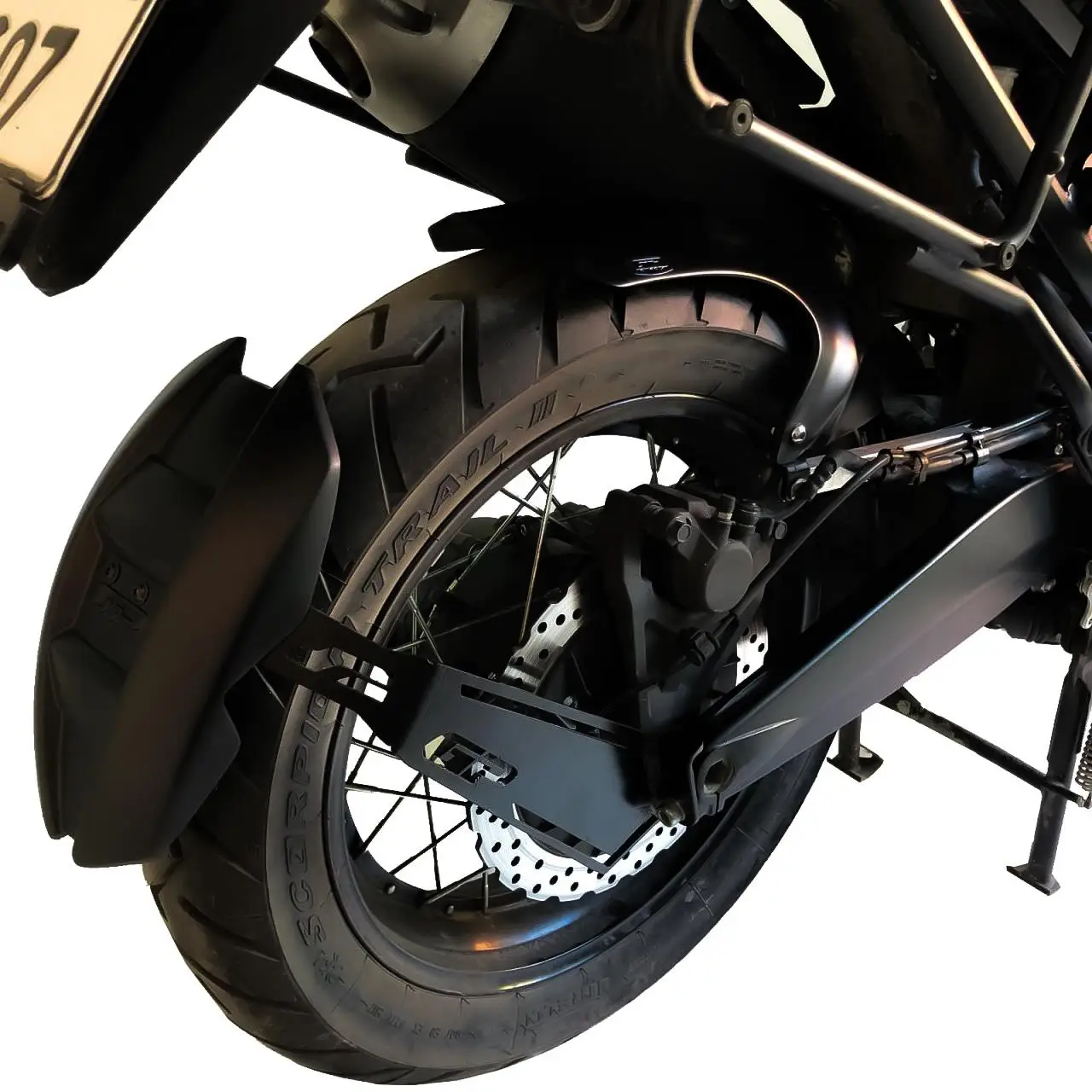 

GP Composite For Tenere 1200 2011-2017 Compatible Rear Spray Guard Black