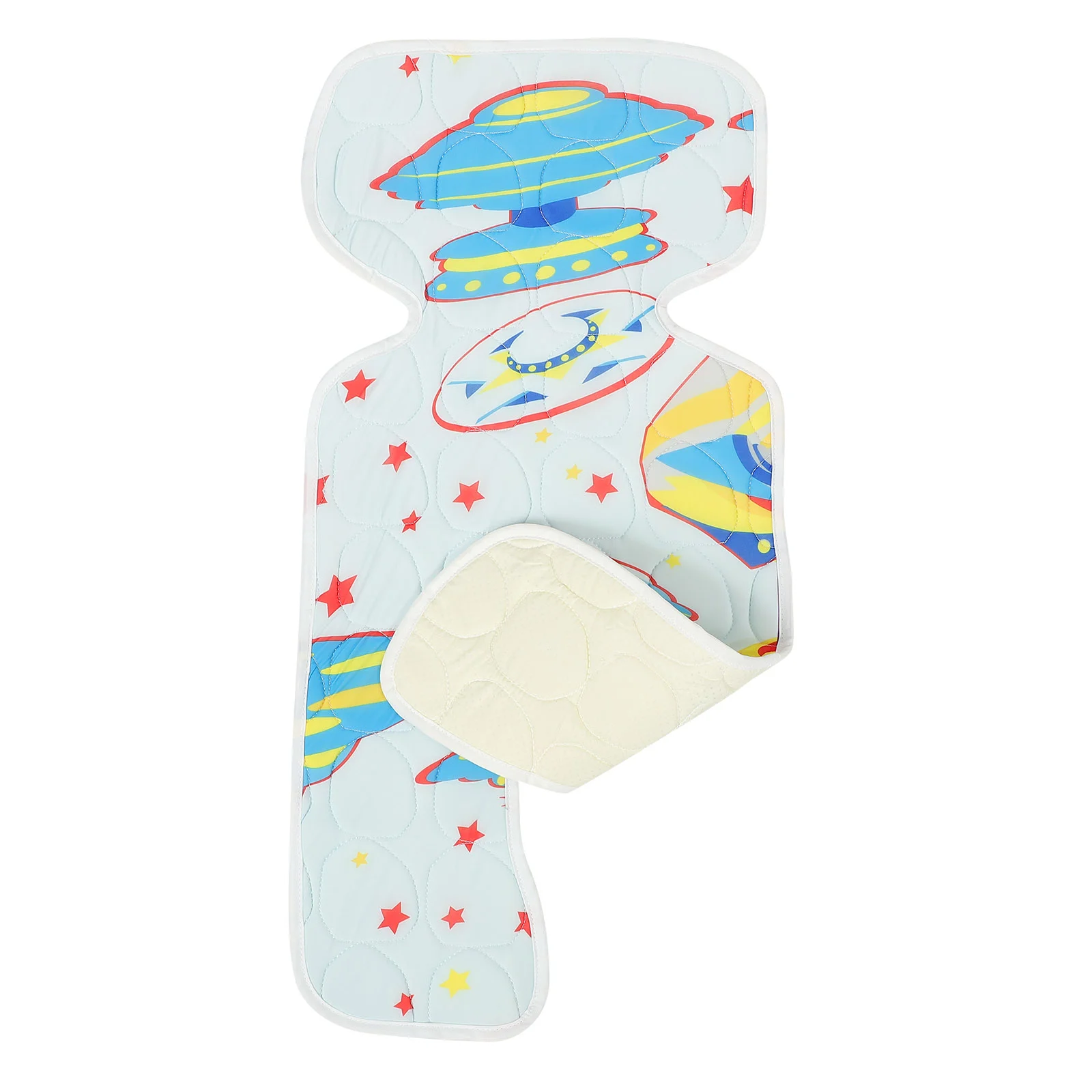 

Universal Baby Stroller Liner Pad Breathable Cooling Cushion Infant Carriage Mat Insert Soft Cover Protector