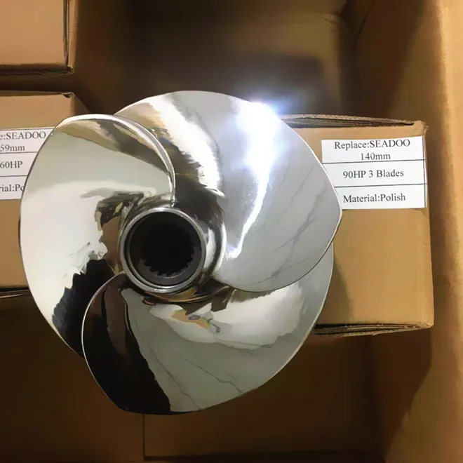 

High quality jetski engine spare parts For SeaDoo SPARK 900 903 DT HO Impeller 90HP 90 HO ACE 900 2-UP 3-UP 140mm