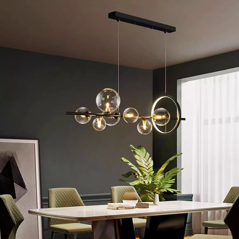 

Chandelier Led Art Pendant Lamp Light Room Decor Christmas Decoration Modern Indoor Ceiling Dining Lustre De Salon