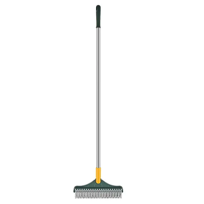 

V Head Multi-function Floor Brush Scraper Scraping Brushes With Long-Handle Floor Crevice Cleaning Bathroom Wall Kitchen Tools