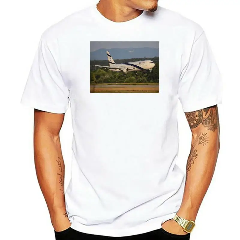 

El Al Израиль Airlines Int Airlines футболки с плакатами S to 5XL