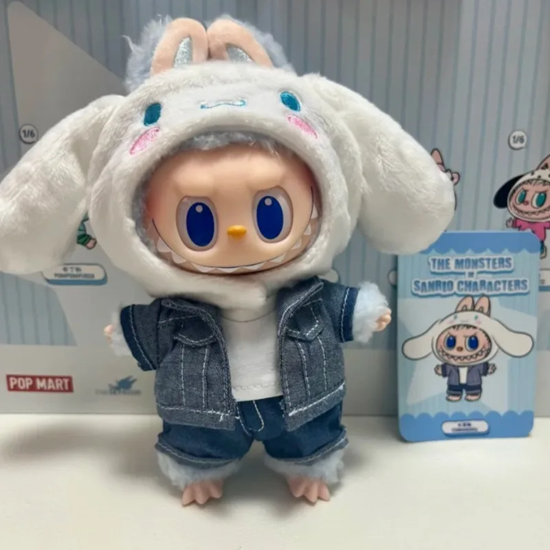 Фото POP MART SANRIO CHARACTERS LABUBU THE MONSTERS: Виниловая плюшевая игрушка-сюрприз (Blind Box) – Милый домашний декор, коллекционная игрушка для повседневной коллекции №4