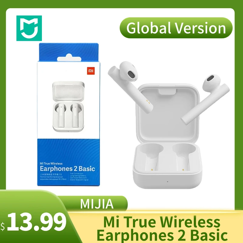 

MIJIA Xiaomi Air 2 SE TWS Mi True Wireless Earphones 2 Basic Bluetooth 5.0 Headset Global Version Touch Control Earbuds with Mic