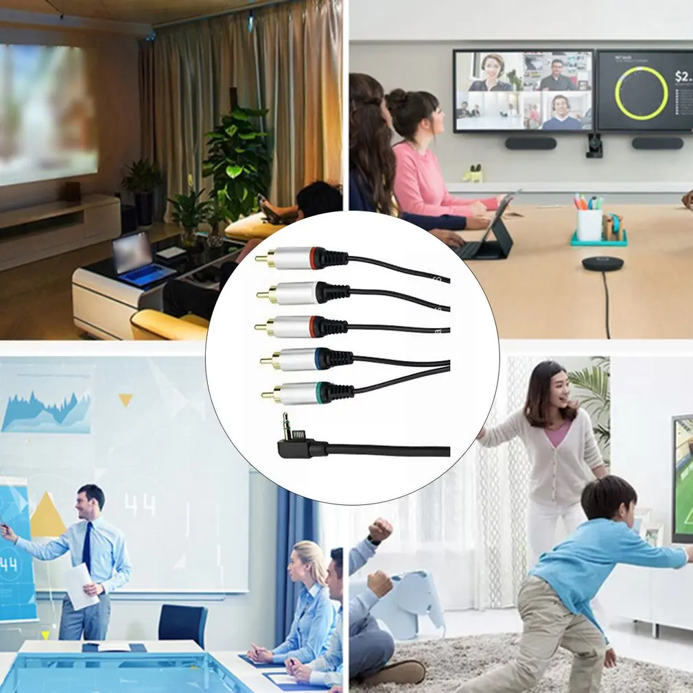 Высококачественный зарядный кабель AV TV Video свинцовый провод для PSP 3000 кабели