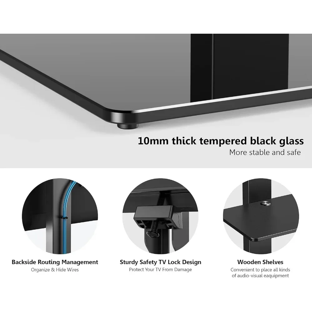 Поворотная напольная ТВ-подставка с креплением для телевизоров 75 дюймов