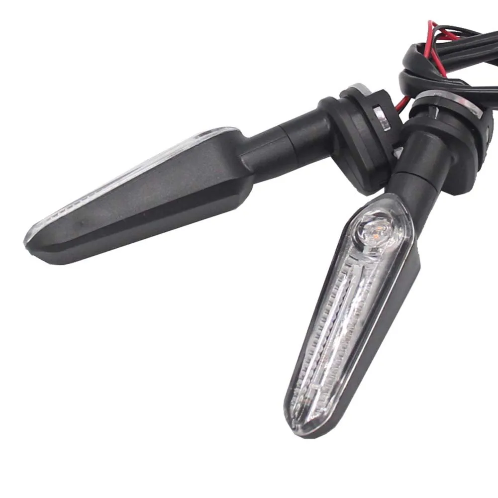 

2PCS LED Motorcycle Turn Signal Light 12V Waterproof Indicator Rear Lights Lamp Accessories For MT07 MT03 125 MT09 For TRACER