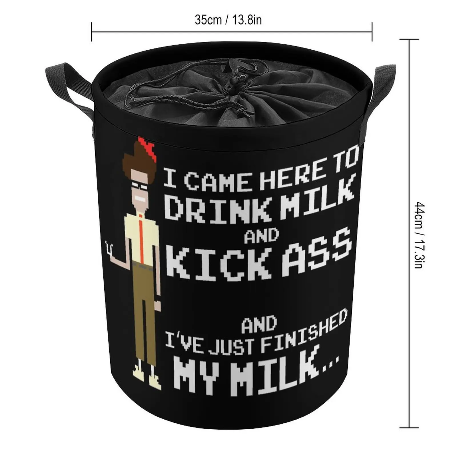 Привяжите свою грязную кожу молочная задница мох IT толпа корзина для белья