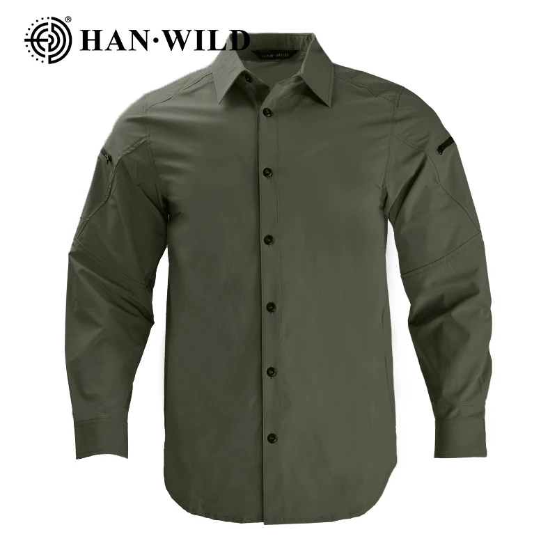 

Tactical Solid Shirt Men Long Sleeve Army Shirts Tops Combat Casual Clothing Quick Drying Multicam Camping Hiking Clothes New