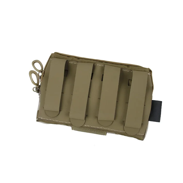 New MOLLE Auxiliary Bag Small Storage Bag Multicam Black Imported Fabric